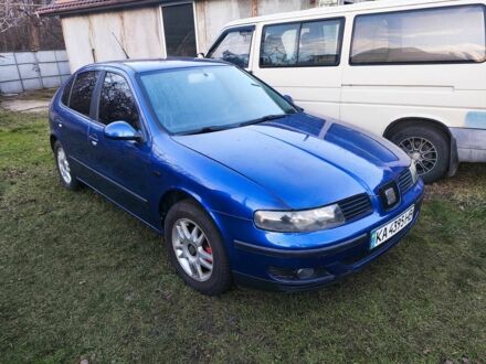 Синій Сеат Leon, об'ємом двигуна 1.6 л та пробігом 300 тис. км за 3650 $, фото 1 на Automoto.ua