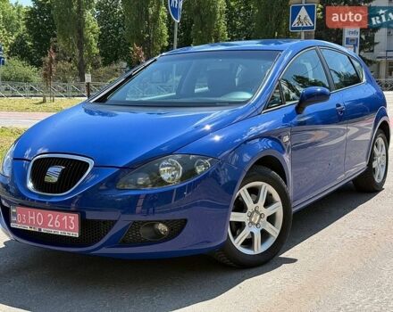 Синий Сеат Леон, объемом двигателя 1.6 л и пробегом 137 тыс. км за 6700 $, фото 1 на Automoto.ua