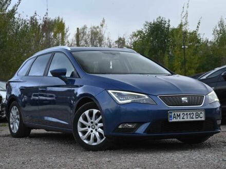 Сеат Леон 2014 в Бердичеве на Automoto.ua Синий Сеат Леон, объемом двигателя 1.6 л и пробегом 260 тыс. км за 9750 $, фото 1 на Automoto.ua