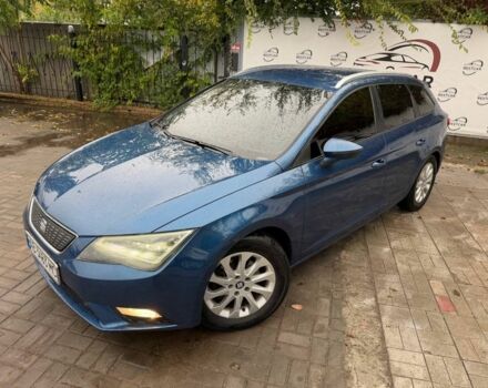 Синий Сеат Леон, объемом двигателя 1.6 л и пробегом 220 тыс. км за 8990 $, фото 1 на Automoto.ua