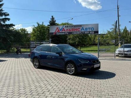 Сеат Леон 2016 в Кривом Роге на Automoto.ua Синий Сеат Леон, объемом двигателя 1.4 л и пробегом 279 тыс. км за 9700 $, фото 1 на Automoto.ua