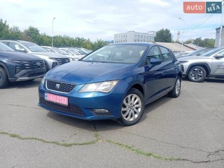 Синий Сеат Леон, объемом двигателя 1.4 л и пробегом 237 тыс. км за 9600 $, фото 1 на Automoto.ua