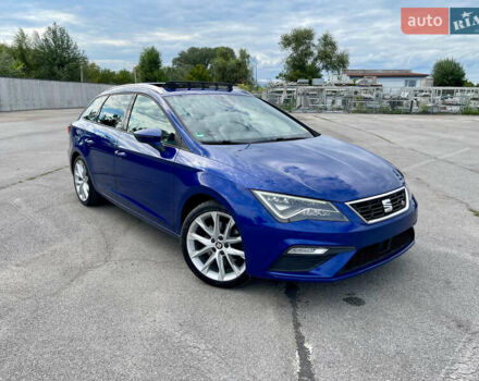 Синій Сеат Leon, об'ємом двигуна 2 л та пробігом 209 тис. км за 16300 $, фото 1 на Automoto.ua