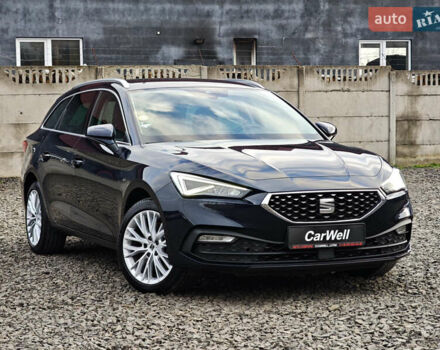 Синий Сеат Леон, объемом двигателя 2 л и пробегом 177 тыс. км за 21599 $, фото 1 на Automoto.ua