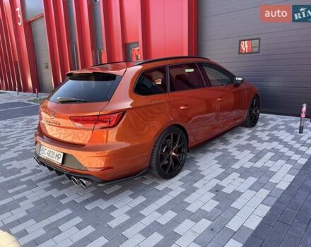 Сеат Леон 2018 в Львове на Automoto.ua Оранжевый Сеат Леон, объемом двигателя 1.98 л и пробегом 82 тыс. км за 29900 $, фото 5 на Automoto.ua