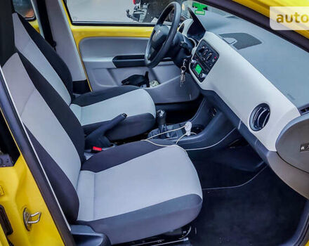 Жовтий Сеат Mii, об'ємом двигуна 1 л та пробігом 103 тис. км за 6100 $, фото 10 на Automoto.ua