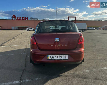 Червоний Сеат Toledo, об'ємом двигуна 1.6 л та пробігом 155 тис. км за 5000 $, фото 4 на Automoto.ua