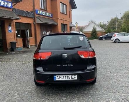 Черный Сеат Altea XL, объемом двигателя 1.9 л и пробегом 187 тыс. км за 5800 $, фото 4 на Automoto.ua