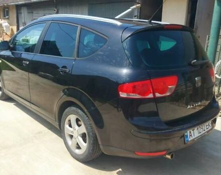 Черный Сеат Altea XL, объемом двигателя 1.9 л и пробегом 263 тыс. км за 6000 $, фото 4 на Automoto.ua