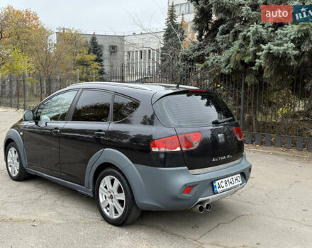 Чорний Сеат Altea XL, об'ємом двигуна 2 л та пробігом 190 тис. км за 6550 $, фото 10 на Automoto.ua