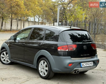 Чорний Сеат Altea XL, об'ємом двигуна 2 л та пробігом 190 тис. км за 6550 $, фото 24 на Automoto.ua