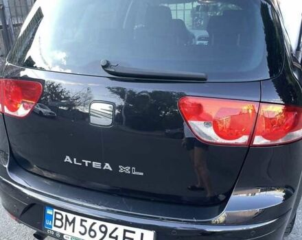 Черный Сеат Altea XL, объемом двигателя 1.6 л и пробегом 195 тыс. км за 7250 $, фото 8 на Automoto.ua