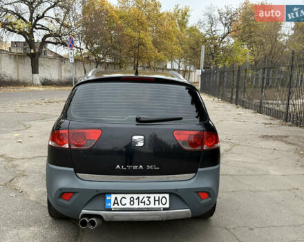 Чорний Сеат Altea XL, об'ємом двигуна 2 л та пробігом 190 тис. км за 6550 $, фото 9 на Automoto.ua