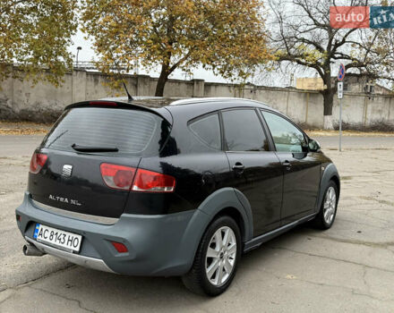 Чорний Сеат Altea XL, об'ємом двигуна 2 л та пробігом 292 тис. км за 5999 $, фото 1 на Automoto.ua