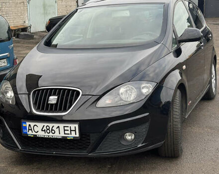 Черный Сеат Altea XL, объемом двигателя 2 л и пробегом 173 тыс. км за 9200 $, фото 1 на Automoto.ua