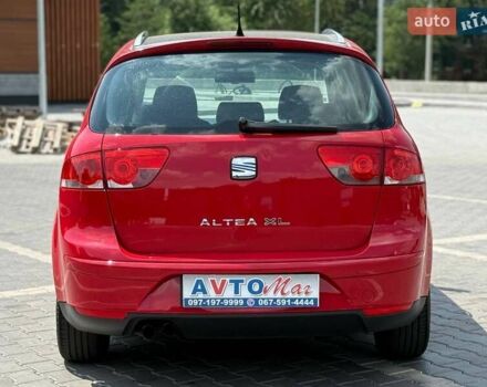 Красный Сеат Altea XL, объемом двигателя 1.8 л и пробегом 195 тыс. км за 5900 $, фото 4 на Automoto.ua
