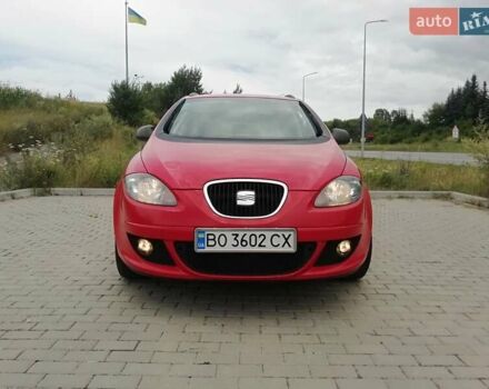 Красный Сеат Altea XL, объемом двигателя 1.6 л и пробегом 322 тыс. км за 5299 $, фото 1 на Automoto.ua