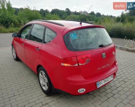 Красный Сеат Altea XL, объемом двигателя 1.6 л и пробегом 322 тыс. км за 5299 $, фото 9 на Automoto.ua