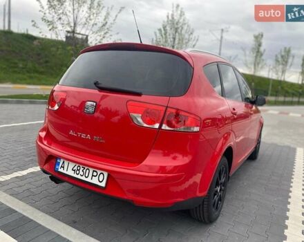 Красный Сеат Altea XL, объемом двигателя 1.39 л и пробегом 196 тыс. км за 6999 $, фото 9 на Automoto.ua