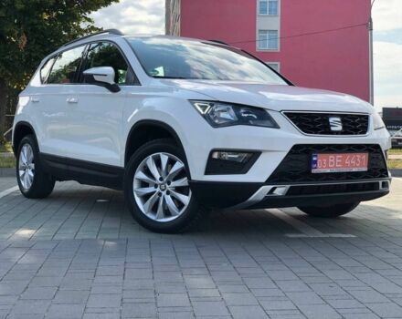 Белый Сеат Ateca, объемом двигателя 1 л и пробегом 60 тыс. км за 18000 $, фото 1 на Automoto.ua