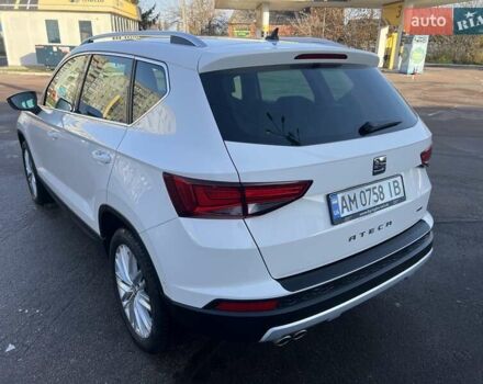 Белый Сеат Ateca, объемом двигателя 1.97 л и пробегом 165 тыс. км за 22800 $, фото 5 на Automoto.ua