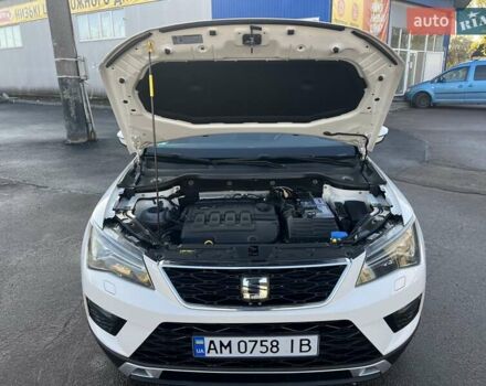 Белый Сеат Ateca, объемом двигателя 1.97 л и пробегом 165 тыс. км за 22800 $, фото 53 на Automoto.ua