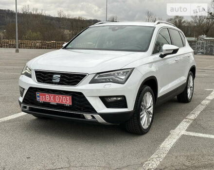 Білий Сеат Ateca, об'ємом двигуна 2 л та пробігом 250 тис. км за 20800 $, фото 4 на Automoto.ua