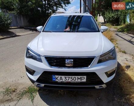 Білий Сеат Ateca, об'ємом двигуна 1.6 л та пробігом 145 тис. км за 22100 $, фото 1 на Automoto.ua