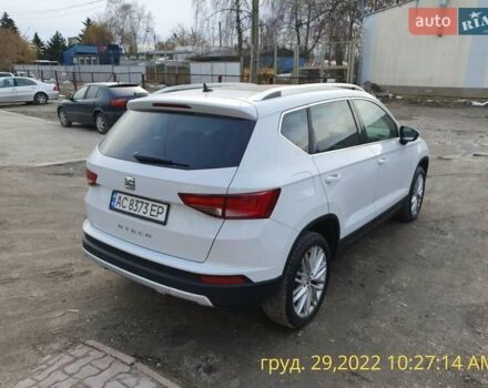 Білий Сеат Ateca, об'ємом двигуна 1.6 л та пробігом 74 тис. км за 21999 $, фото 3 на Automoto.ua