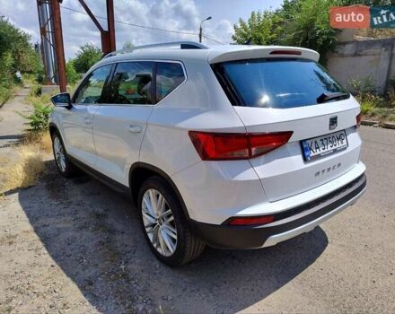 Білий Сеат Ateca, об'ємом двигуна 1.6 л та пробігом 145 тис. км за 22100 $, фото 6 на Automoto.ua