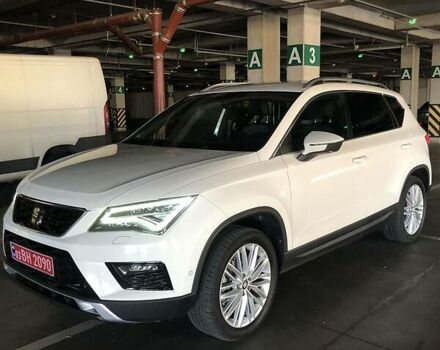 Білий Сеат Ateca, об'ємом двигуна 2 л та пробігом 160 тис. км за 24900 $, фото 30 на Automoto.ua