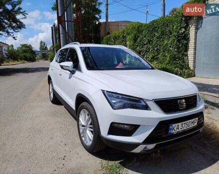 Білий Сеат Ateca, об'ємом двигуна 1.6 л та пробігом 145 тис. км за 22100 $, фото 2 на Automoto.ua