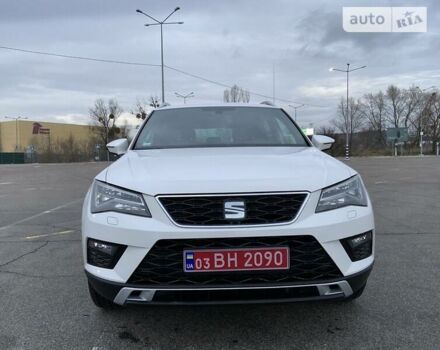 Білий Сеат Ateca, об'ємом двигуна 2 л та пробігом 160 тис. км за 24900 $, фото 12 на Automoto.ua