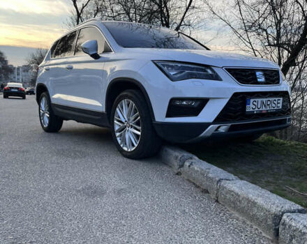 Белый Сеат Ateca, объемом двигателя 1.6 л и пробегом 112 тыс. км за 21500 $, фото 36 на Automoto.ua