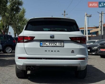 Белый Сеат Ateca, объемом двигателя 1.97 л и пробегом 24 тыс. км за 28000 $, фото 3 на Automoto.ua
