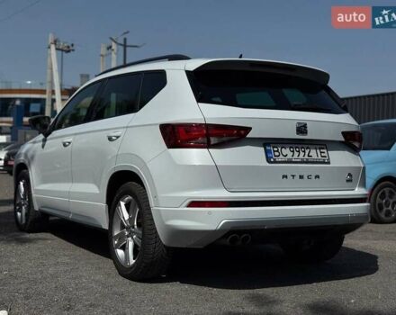 Белый Сеат Ateca, объемом двигателя 1.97 л и пробегом 24 тыс. км за 28000 $, фото 2 на Automoto.ua