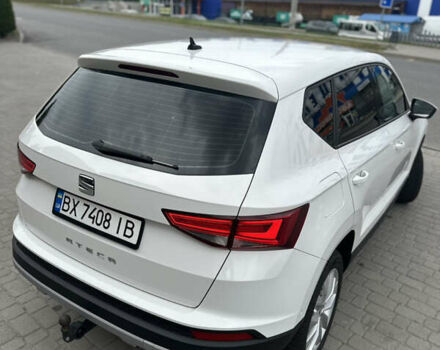 Белый Сеат Ateca, объемом двигателя 1.5 л и пробегом 90 тыс. км за 17999 $, фото 5 на Automoto.ua