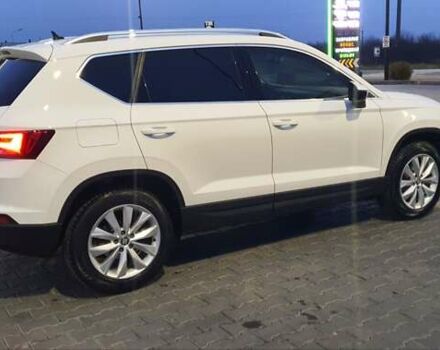 Белый Сеат Ateca, объемом двигателя 1.6 л и пробегом 196 тыс. км за 19150 $, фото 5 на Automoto.ua