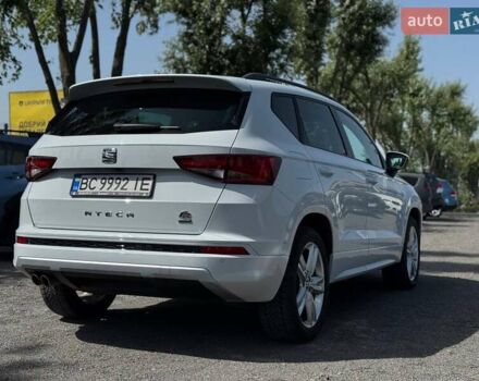 Белый Сеат Ateca, объемом двигателя 1.97 л и пробегом 24 тыс. км за 28000 $, фото 5 на Automoto.ua