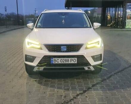 Белый Сеат Ateca, объемом двигателя 1.6 л и пробегом 196 тыс. км за 19150 $, фото 11 на Automoto.ua