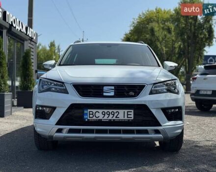 Белый Сеат Ateca, объемом двигателя 1.97 л и пробегом 24 тыс. км за 28000 $, фото 7 на Automoto.ua