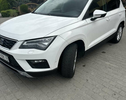 Белый Сеат Ateca, объемом двигателя 1.5 л и пробегом 90 тыс. км за 17999 $, фото 7 на Automoto.ua