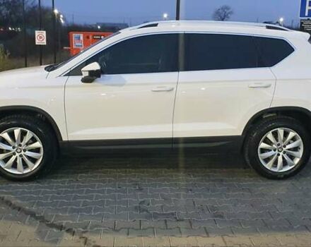 Белый Сеат Ateca, объемом двигателя 1.6 л и пробегом 196 тыс. км за 19150 $, фото 3 на Automoto.ua