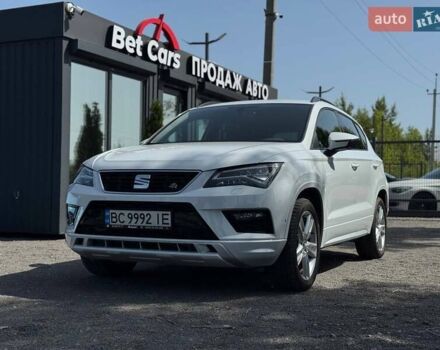Белый Сеат Ateca, объемом двигателя 1.97 л и пробегом 24 тыс. км за 28000 $, фото 1 на Automoto.ua