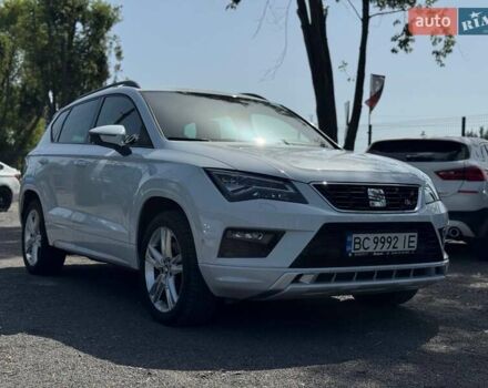 Белый Сеат Ateca, объемом двигателя 1.97 л и пробегом 24 тыс. км за 28000 $, фото 6 на Automoto.ua