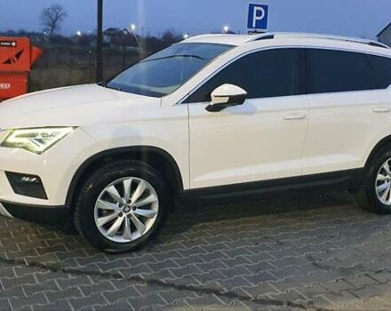 Белый Сеат Ateca, объемом двигателя 1.6 л и пробегом 196 тыс. км за 19150 $, фото 2 на Automoto.ua