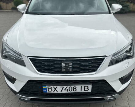 Белый Сеат Ateca, объемом двигателя 1.5 л и пробегом 90 тыс. км за 17999 $, фото 8 на Automoto.ua