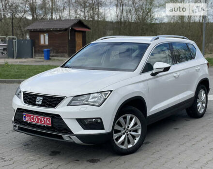 Білий Сеат Ateca, об'ємом двигуна 2 л та пробігом 164 тис. км за 22400 $, фото 9 на Automoto.ua