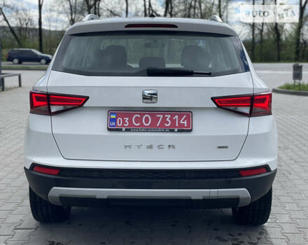 Білий Сеат Ateca, об'ємом двигуна 2 л та пробігом 164 тис. км за 22400 $, фото 18 на Automoto.ua