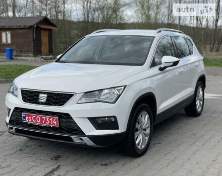 Білий Сеат Ateca, об'ємом двигуна 2 л та пробігом 164 тис. км за 22400 $, фото 26 на Automoto.ua